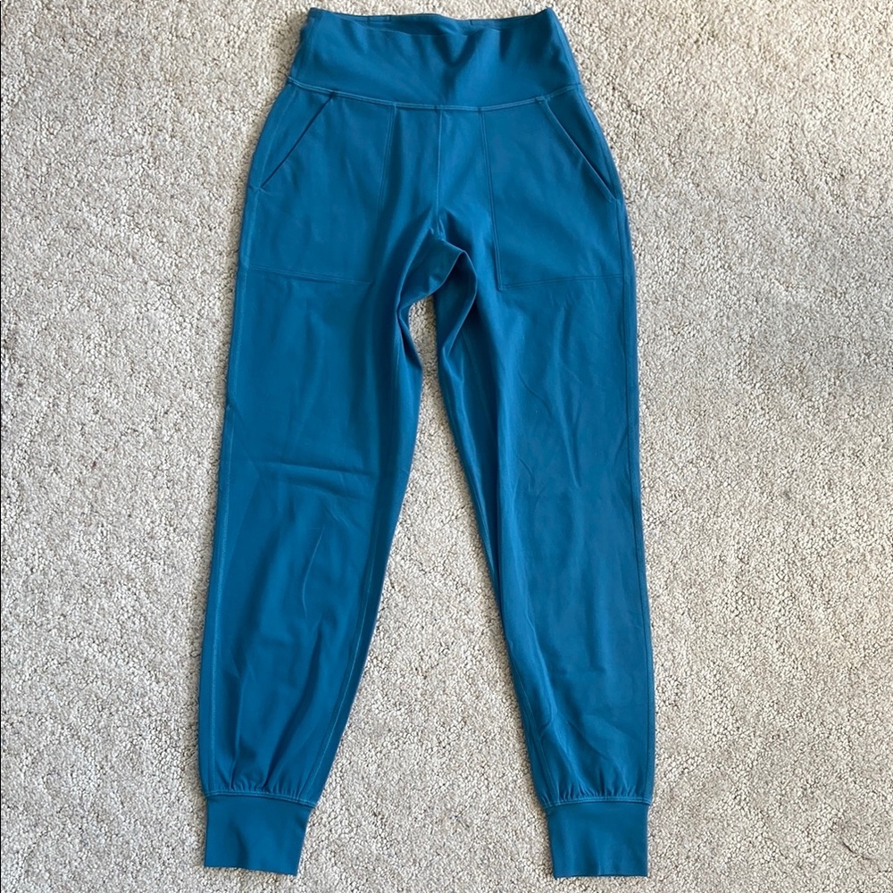 Blue green Lululemon Jogger Pants